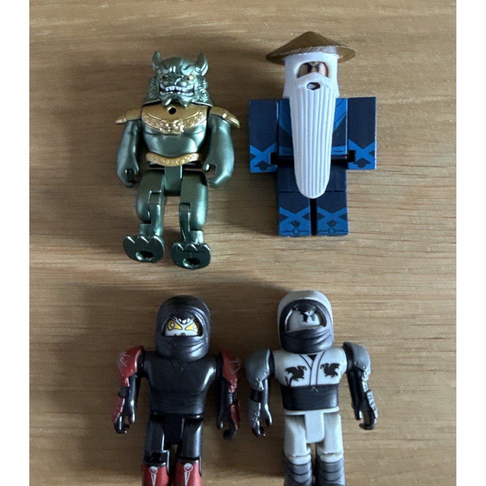 Roblox Lot of 4 Figures, No Accessories Or No Codes